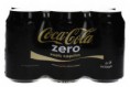 COCA COLA - ZERO ΧΩΡΙΣ ΚΑΦΕΙΝΗ ΚΟΥΤΙ 6 X 330 ML